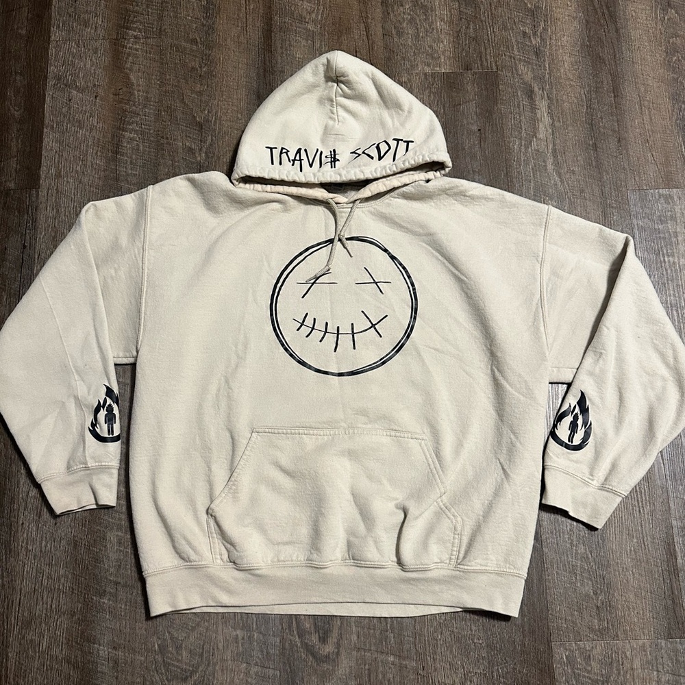 Travis Scott Cream Hoodie
